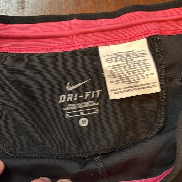 Nike Running black and pink women’s leggings size medium - Picture 2 of 6